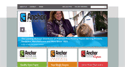 Desktop Screenshot of anchorpaper.com